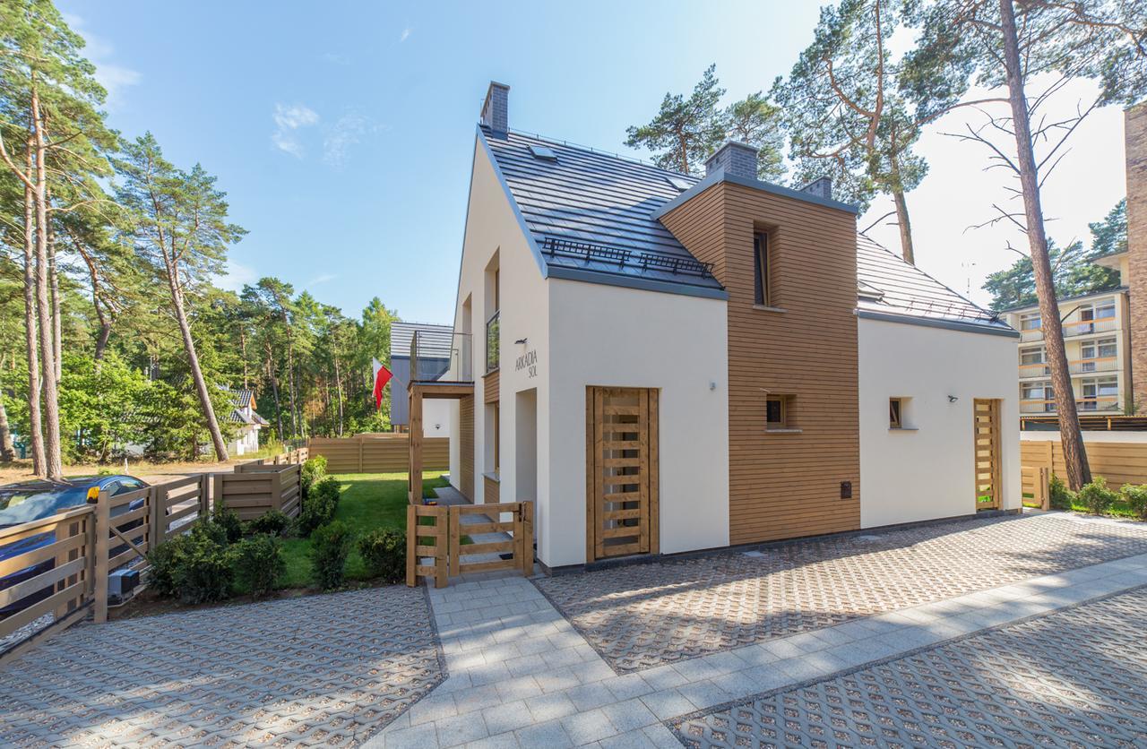 Villa Arkadia Mare Łukęcin Eksteriør bilde