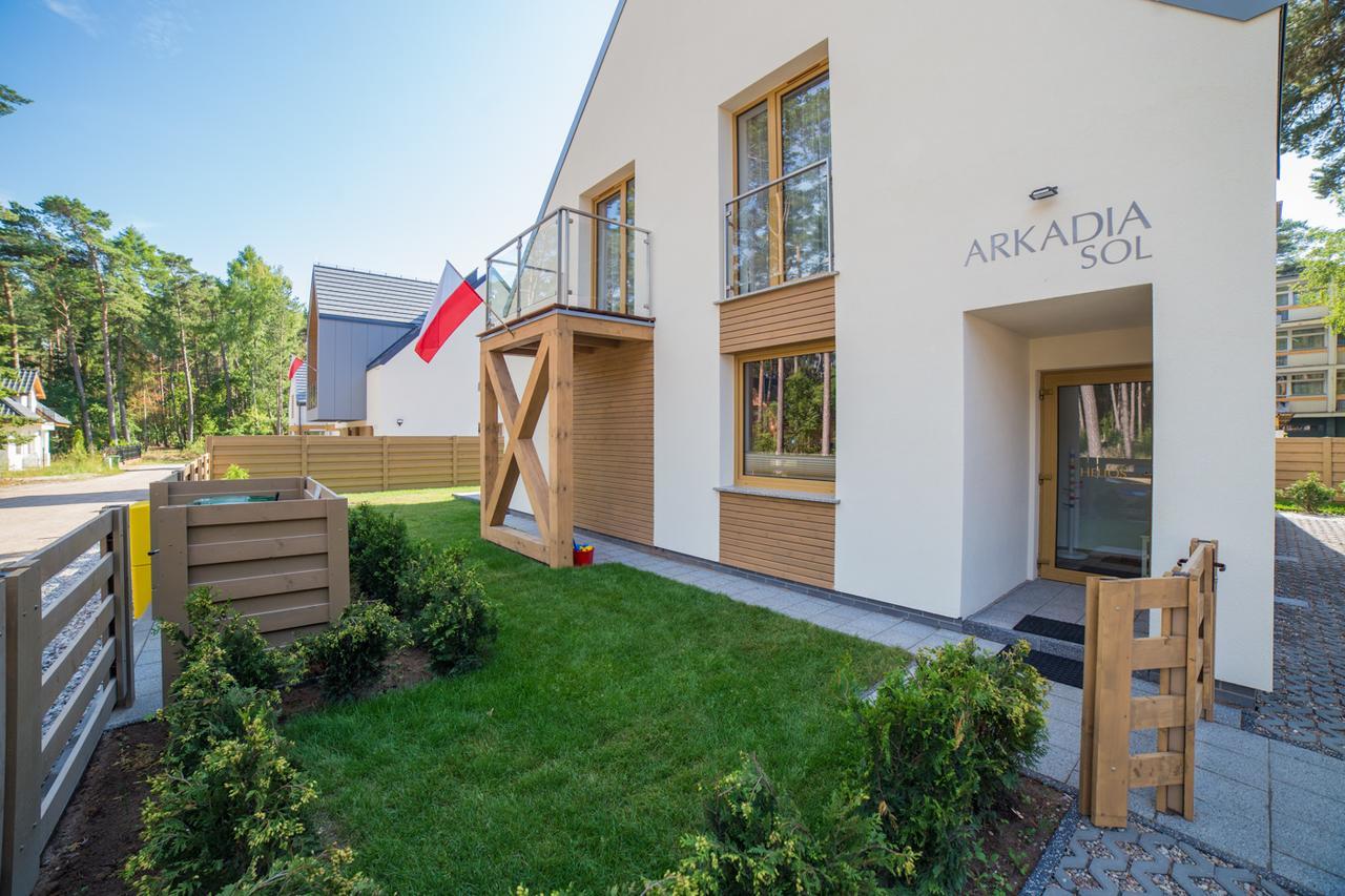 Villa Arkadia Mare Łukęcin Eksteriør bilde